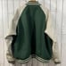 Perushu Stadium Jacket P Logo Dark Green/Ivory Size M