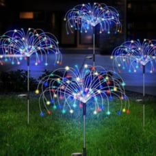 Outdoor solar grass light