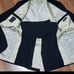 Mens vintage 2 piece black suit