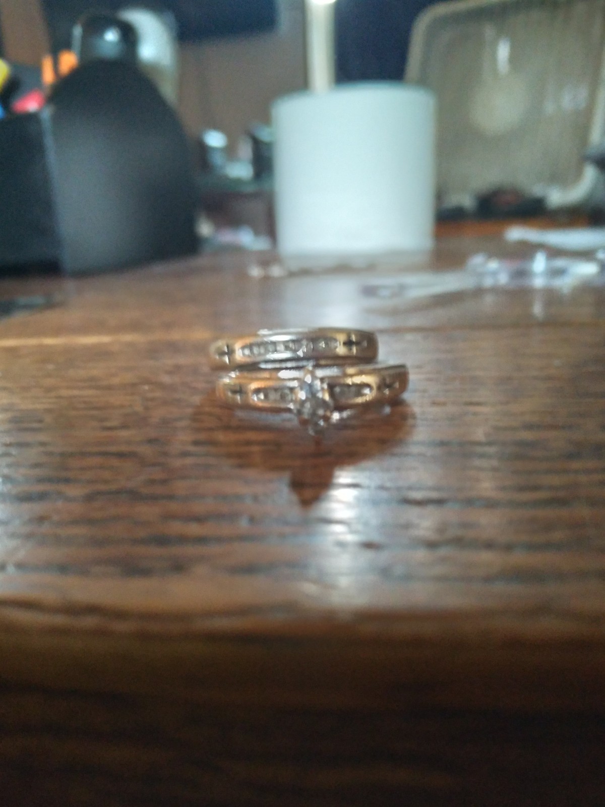 925 sterling silver wedding set !