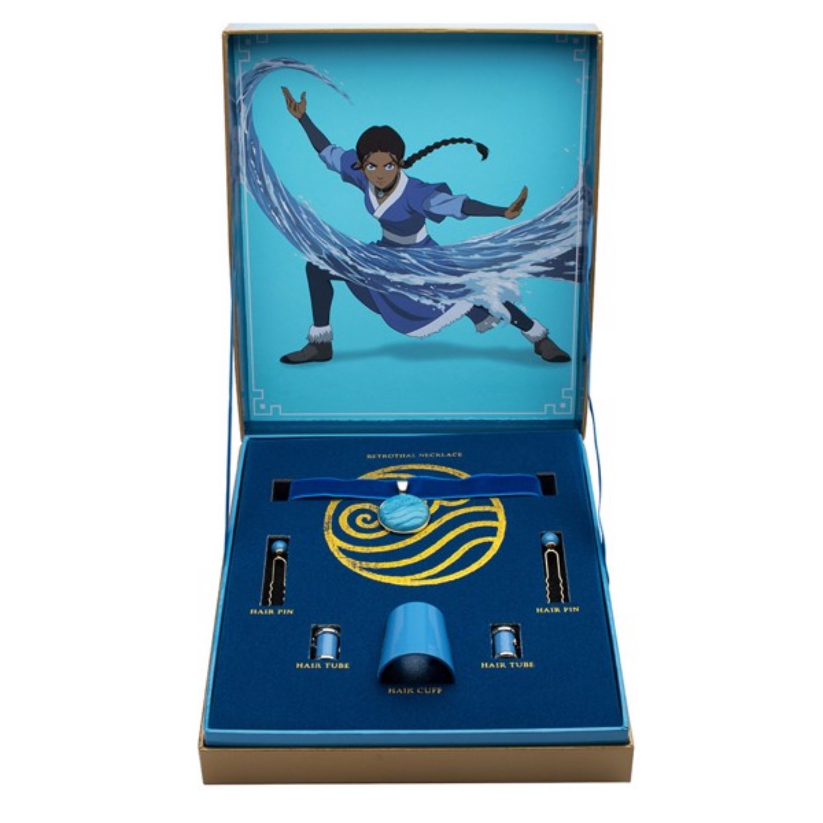 Avatar: The Last Airbender Katara Cosplay Water Tribe Necklace Box Set RARE