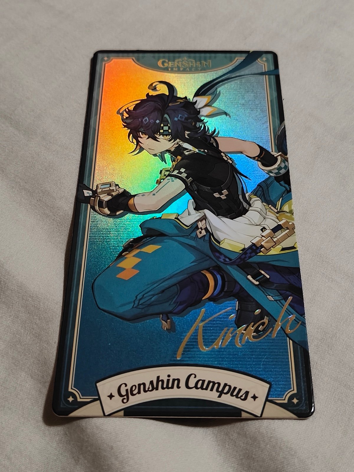 Genshin Impact London Campus Tour Kinichi Bookmark Limited