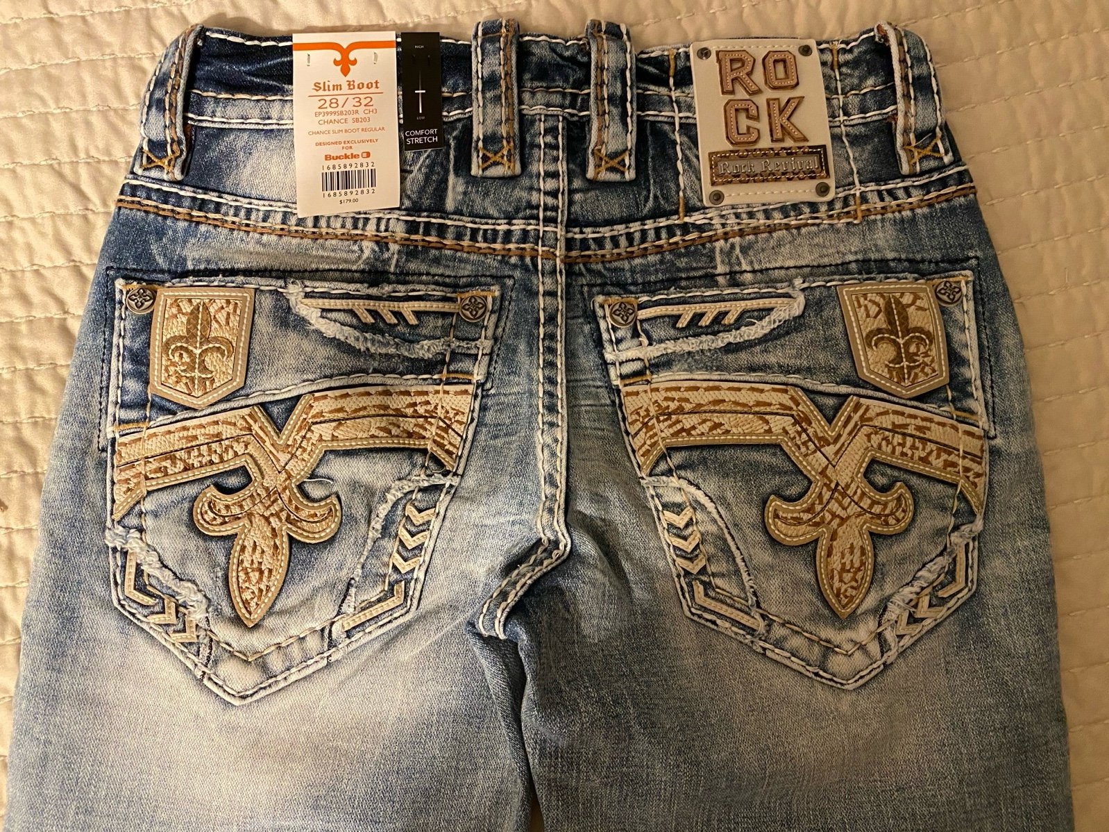 Rock Revival Mens Jean