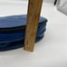 Patricia Nash Leather Lydie Crossbody Purse Sky Blue Tooled