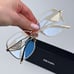 Prada Women BRAND NEW Sunglasses Gold Blue Light Geometric PR57YS ZVN08N