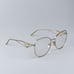 Prada Women BRAND NEW Sunglasses Gold Blue Light Geometric PR57YS ZVN08N