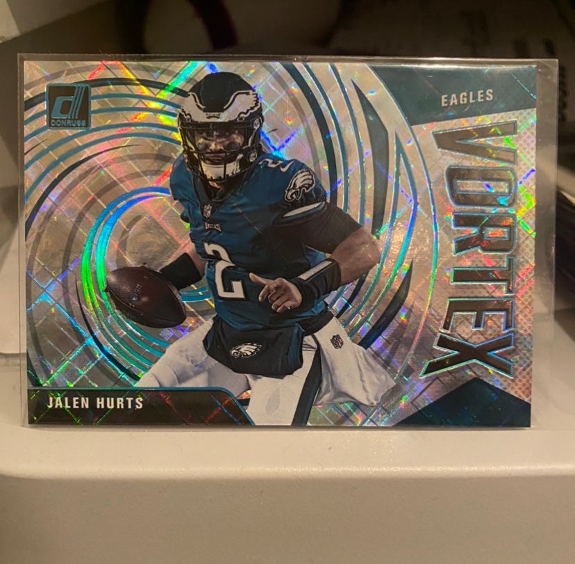 Jalen Hurts 2021 Donruss Vortex Cosmic 7/100