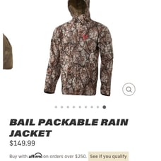 Algus rain jacket