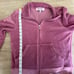 Y2K Juicy Couture women’s XL pink/gold mock turtleneck full zip “love & luxury”
