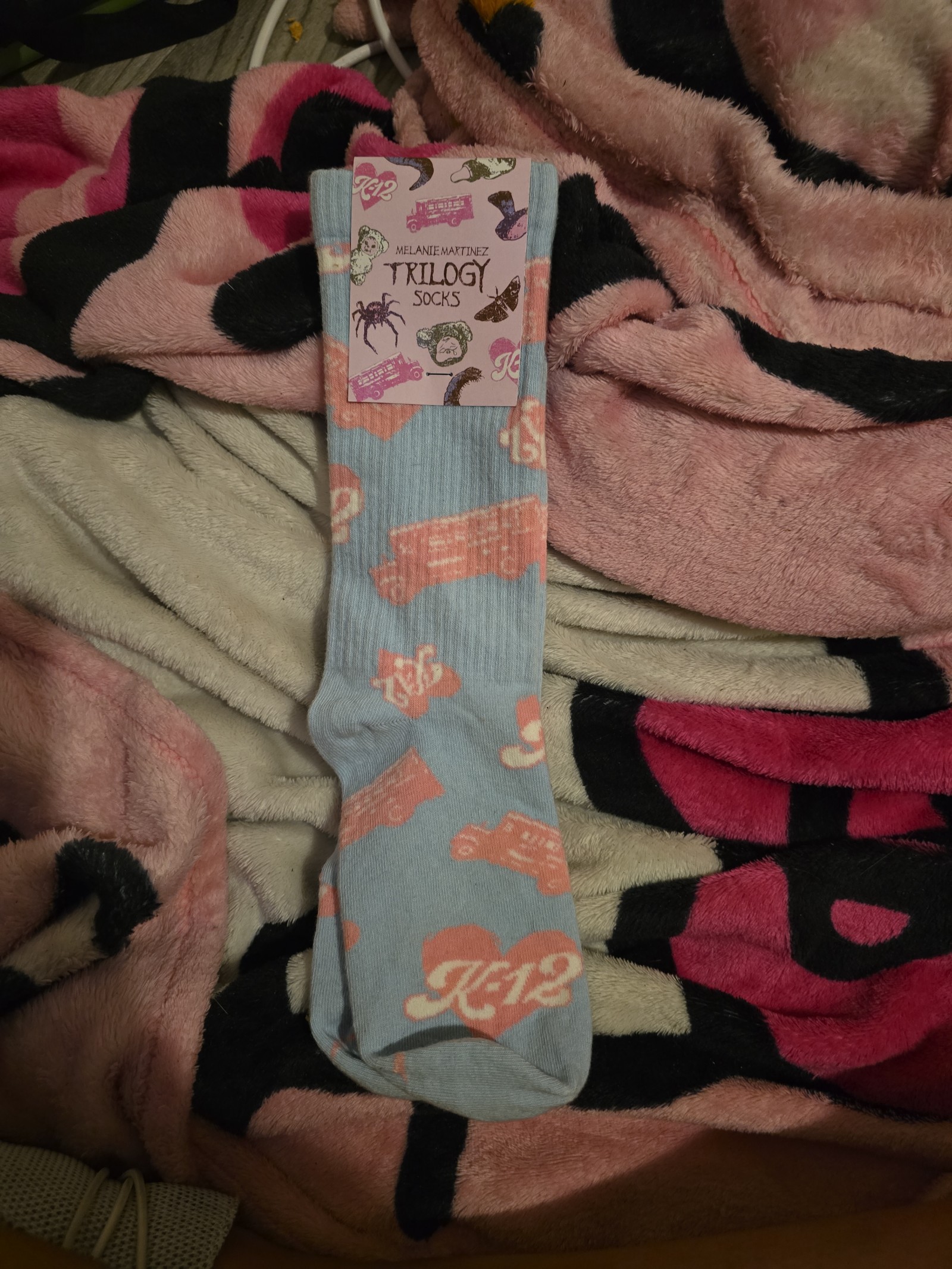 Trilogy tour k-12 socks never worn in og packaging