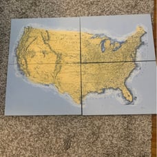 Pottery Barn kids wall art