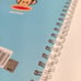 New Paul Frank Lined Spiral Notebook