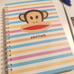 New Paul Frank Lined Spiral Notebook