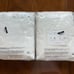 2 White Classic Belgian Flax Linen Potery Barn curtains, 50” x 108”