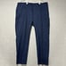 Ralph Lauren Suit Blazer 46 Pants 40 Heather Blue Wool Linen Blend