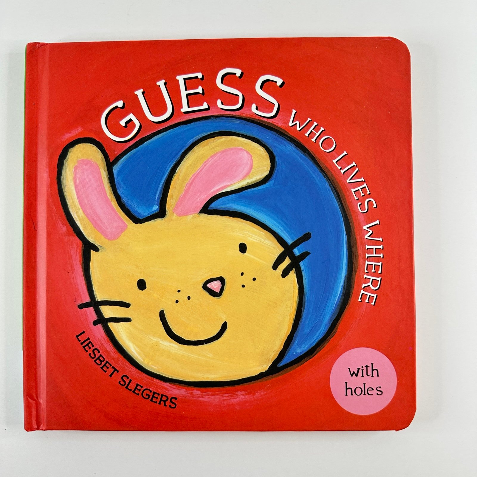Guess Who Lives Where book by Liesbet Slegers (Hardcover)