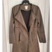 Foxiedoc Cutting Edge Suede Long Jacket Olive Green XS