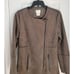Foxiedoc Cutting Edge Suede Long Jacket Olive Green XS