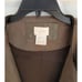 Foxiedoc Cutting Edge Suede Long Jacket Olive Green XS