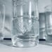 NEW ~ 12 ~ Sobieski Vodka Shot Glasses Embossed Crowned Lion Logo & Name New in