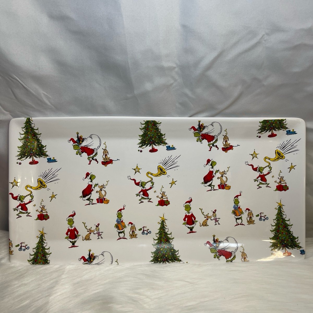Grinch Christmas Platter