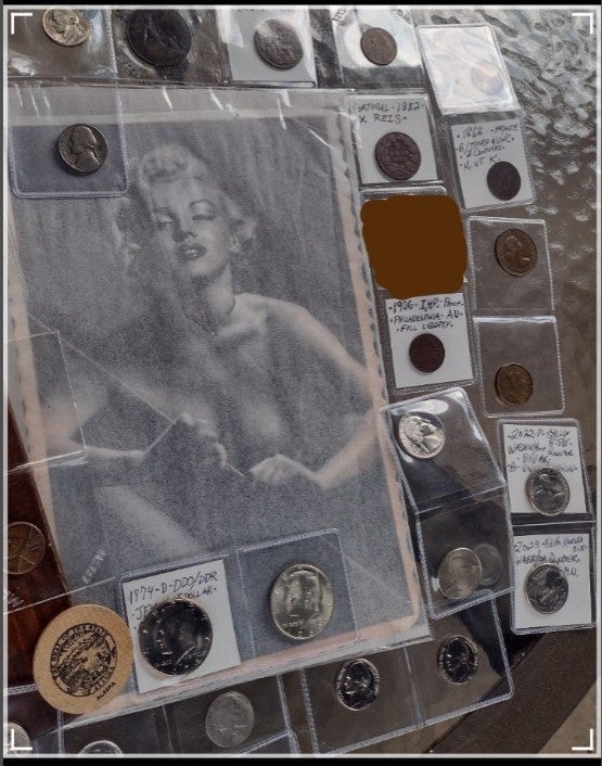 Old Estate Lot •Paleo Rock Art/Coins/Bank Notes/Fractional Notes/Stamps/Stocks
