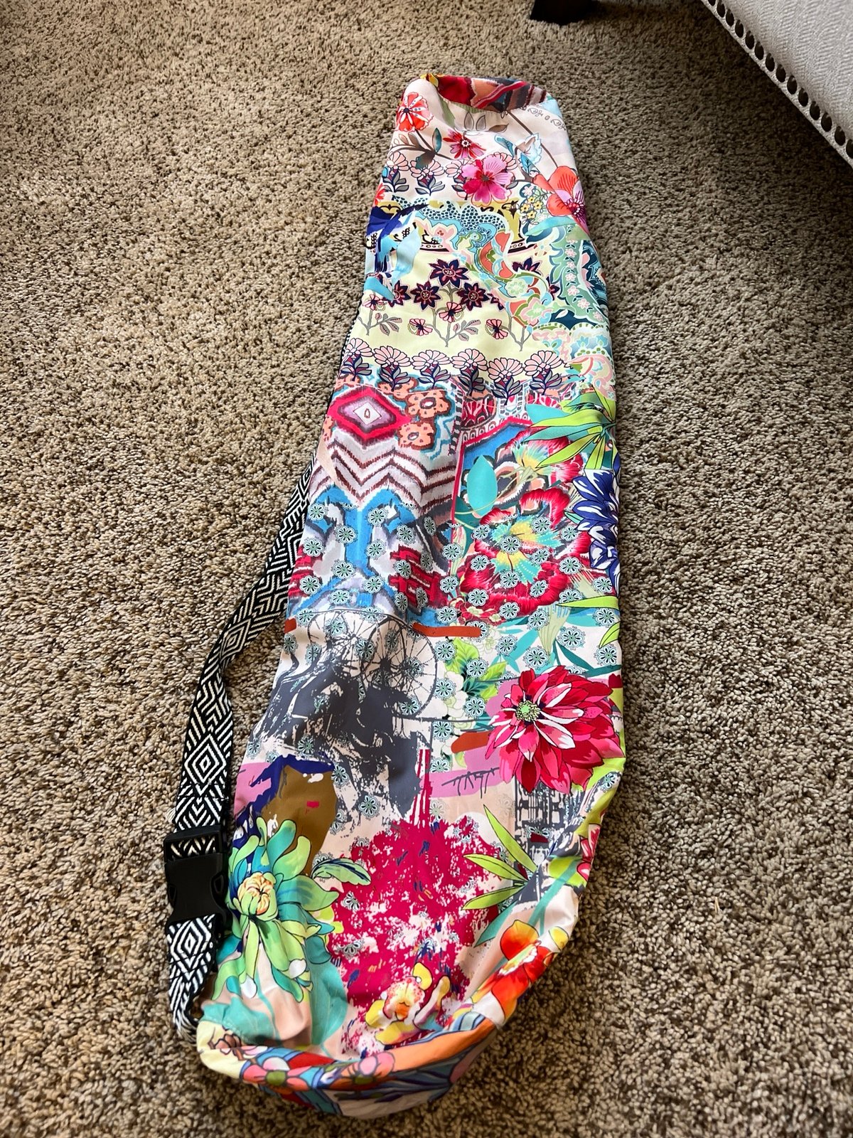 Johnny Was Yoga Mat Bag