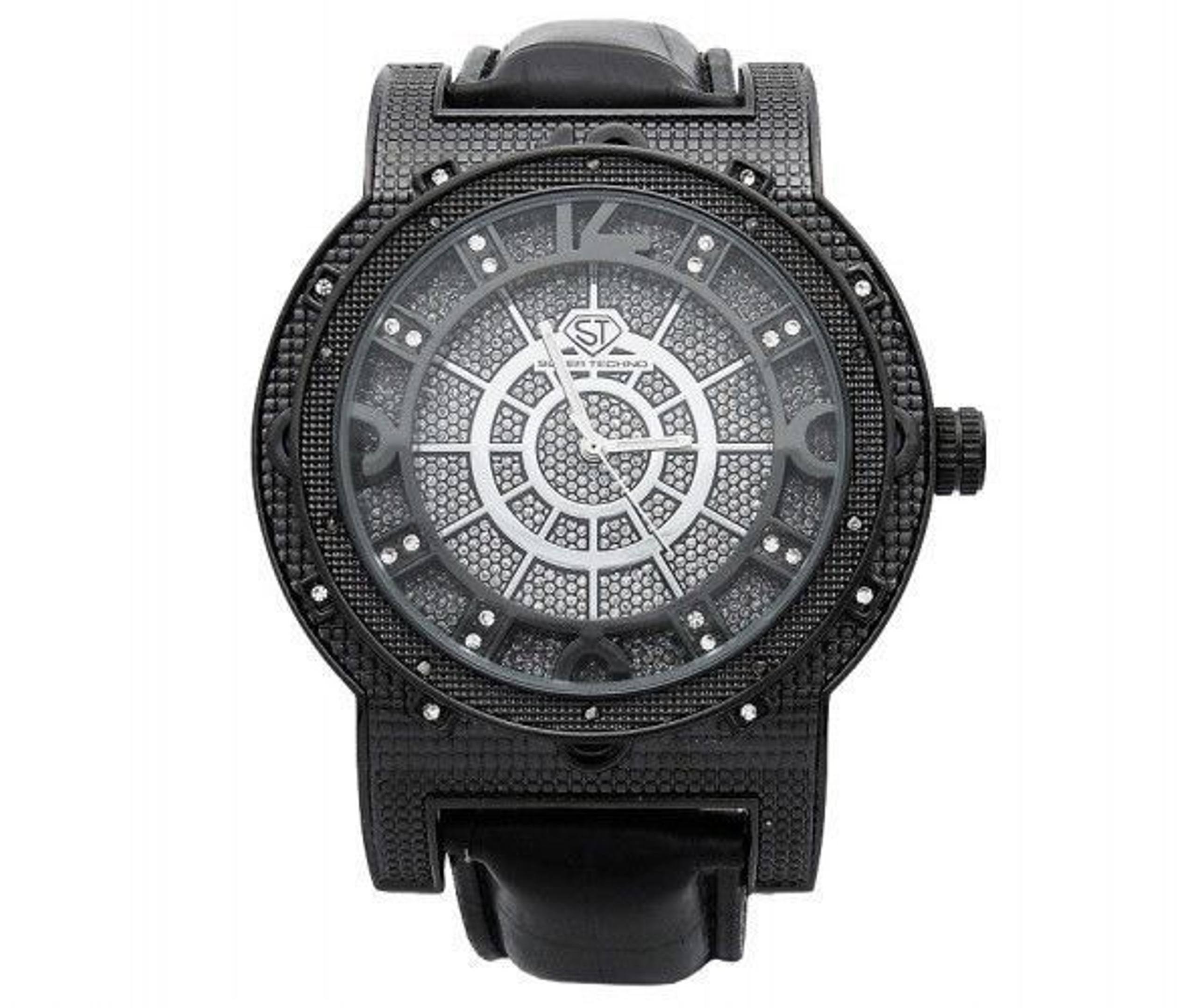 Super Techno 0.12CT diamonds Watch M6155