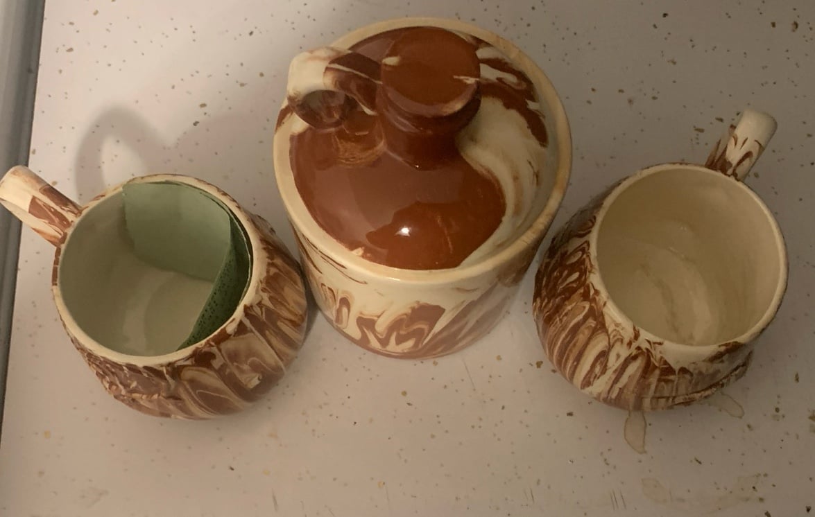 Alaskan Clay pottery