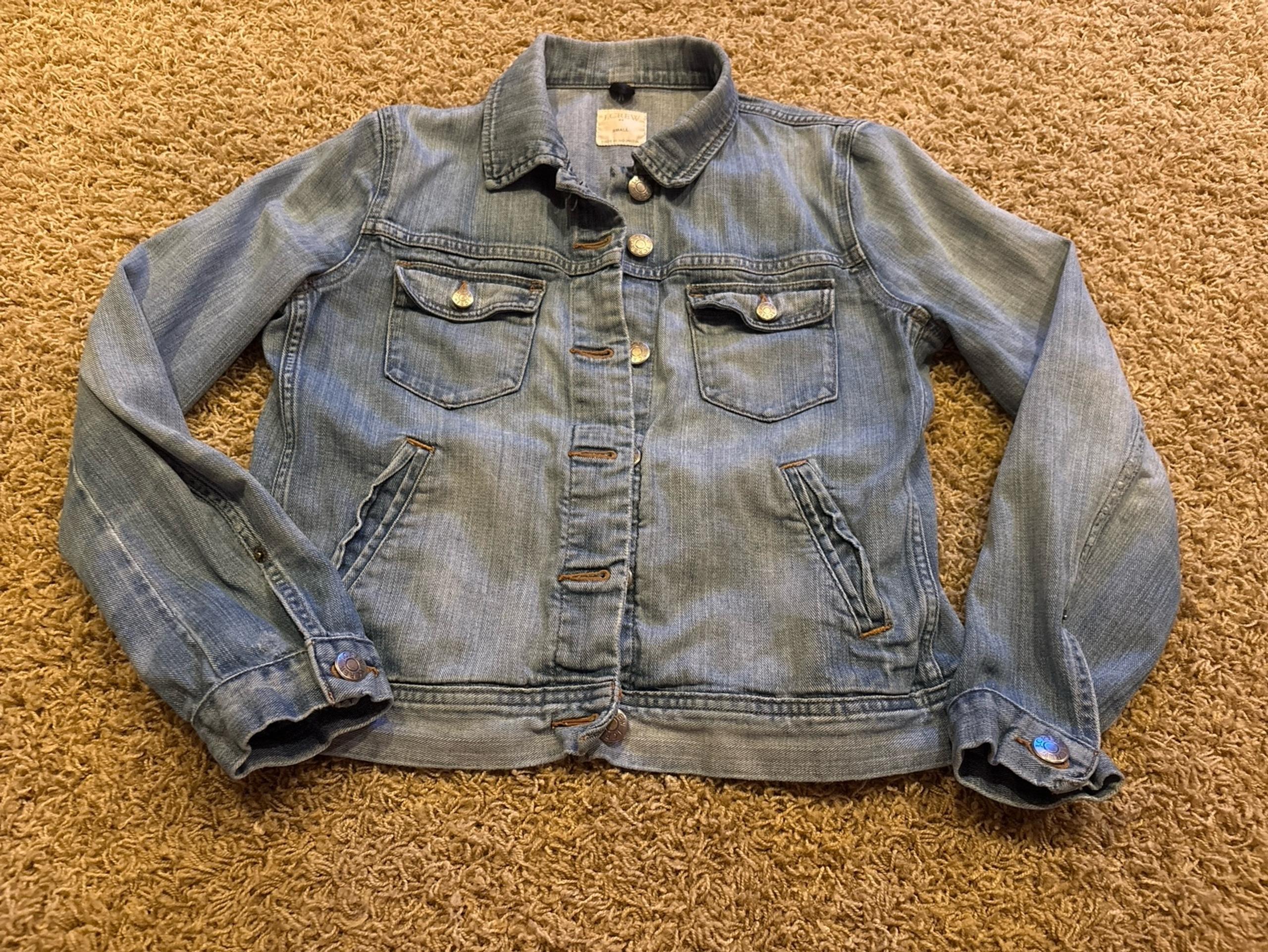 Womens j Crew Jean Jacket- size S