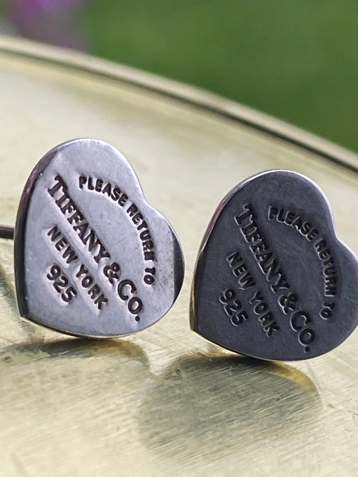 Tiffany & Co. Heart earrings