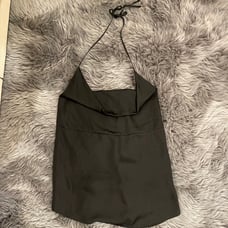 Dance & Marvel Backless Halter Top