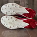 Adidas Adizero Football Cleats Power Red Cloud White GW5058 Size 12 FB. Size 12,