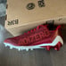Adidas Adizero Football Cleats Power Red Cloud White GW5058 Size 12 FB. Size 12,