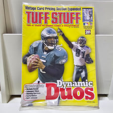 Philadelphia Eagles 2005 Tuff Stuff Sealed Magazine McNabb/Owens front cover