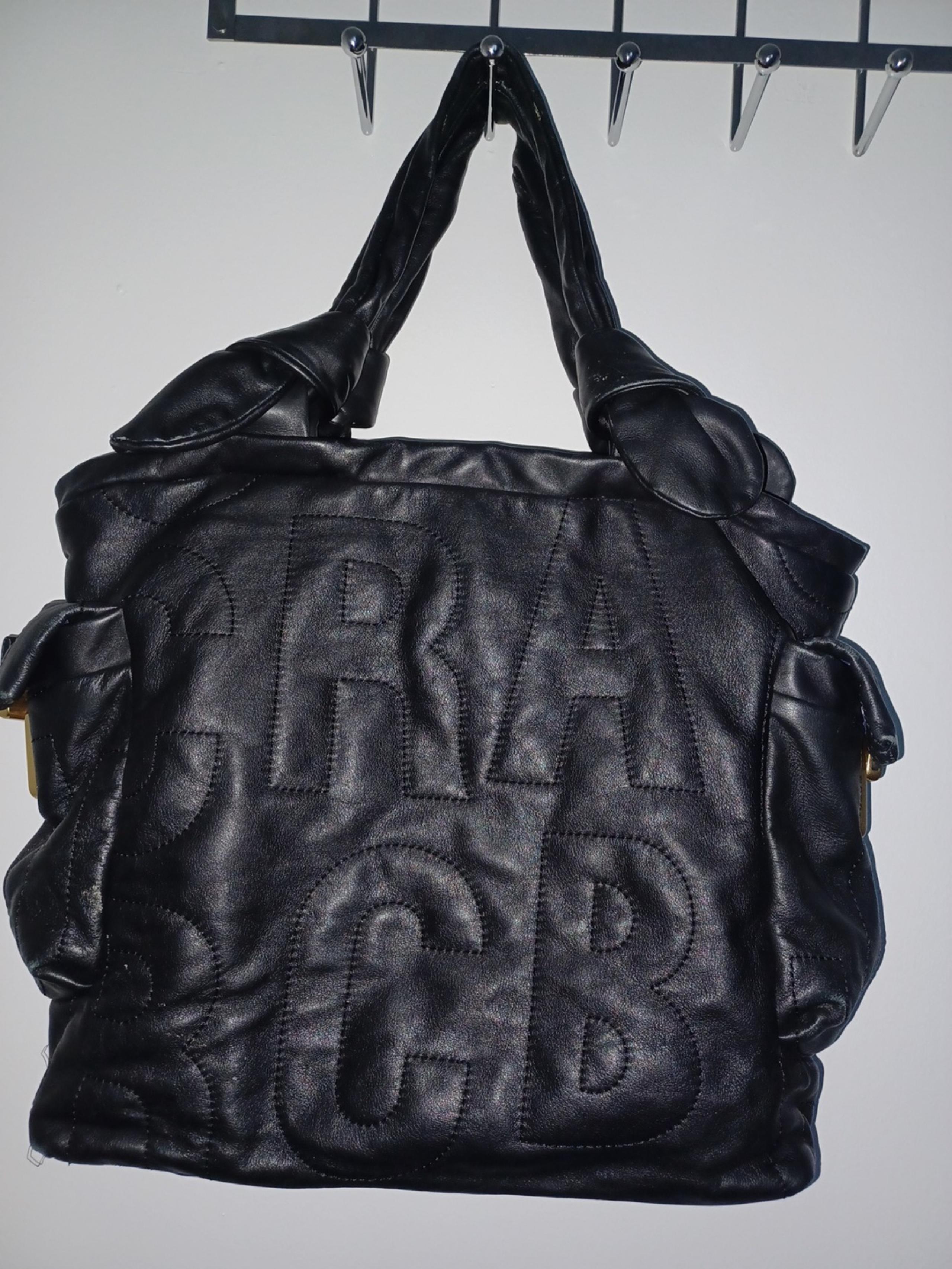 Marc By Marc Jacobs Black Leather shoulder Bag