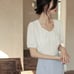 Puff sleeve top blouse