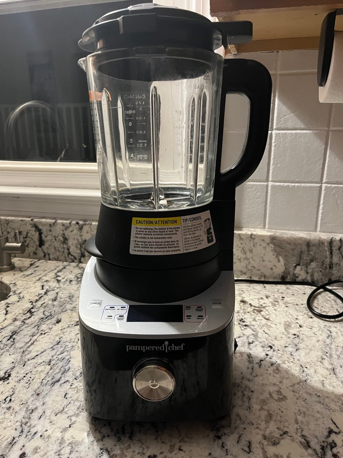 Pampered Chef deluxe cooking blender