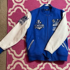 Hampton Blue Varsity Jacket