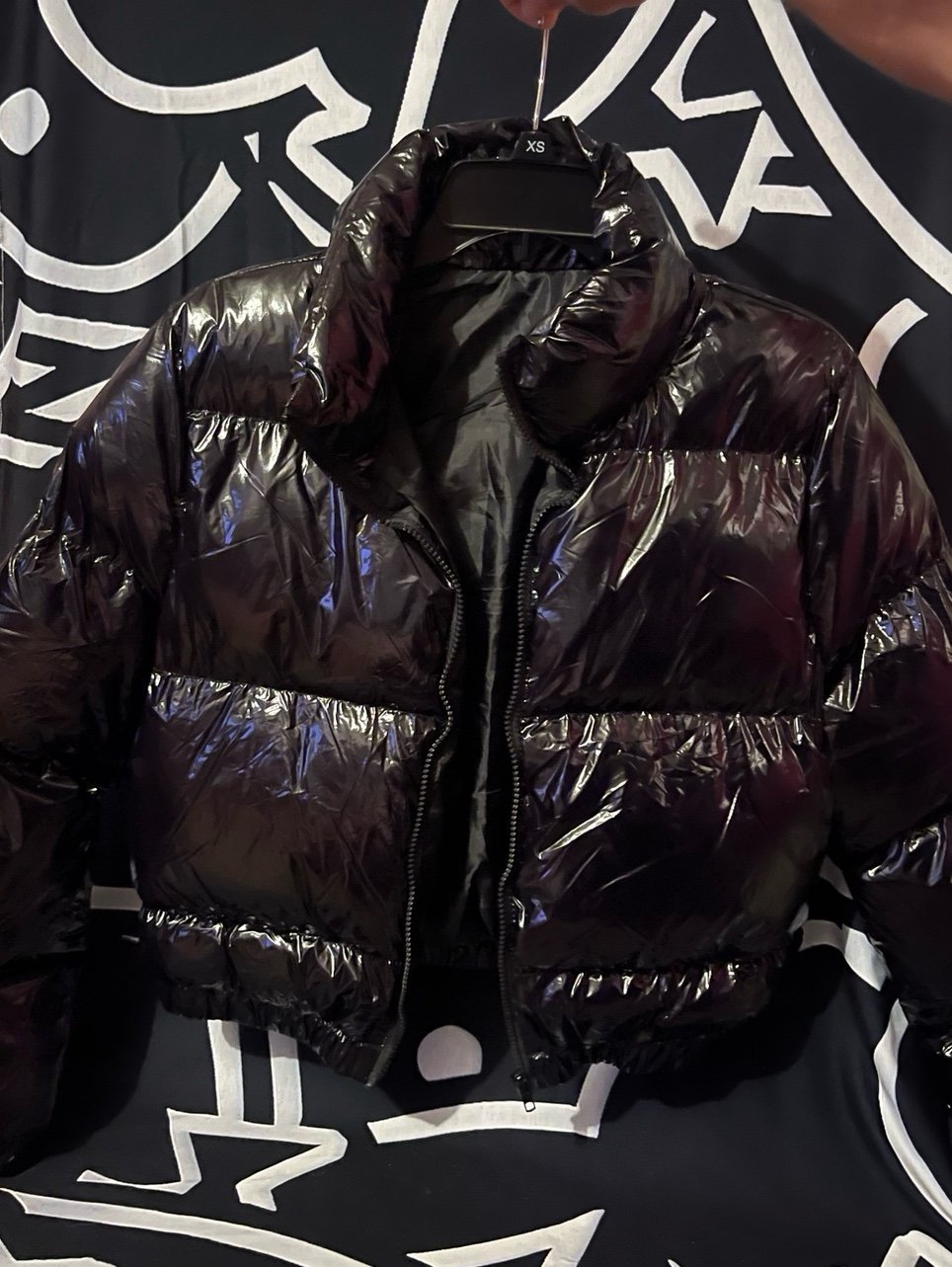Extra Small Black Puff Jacket