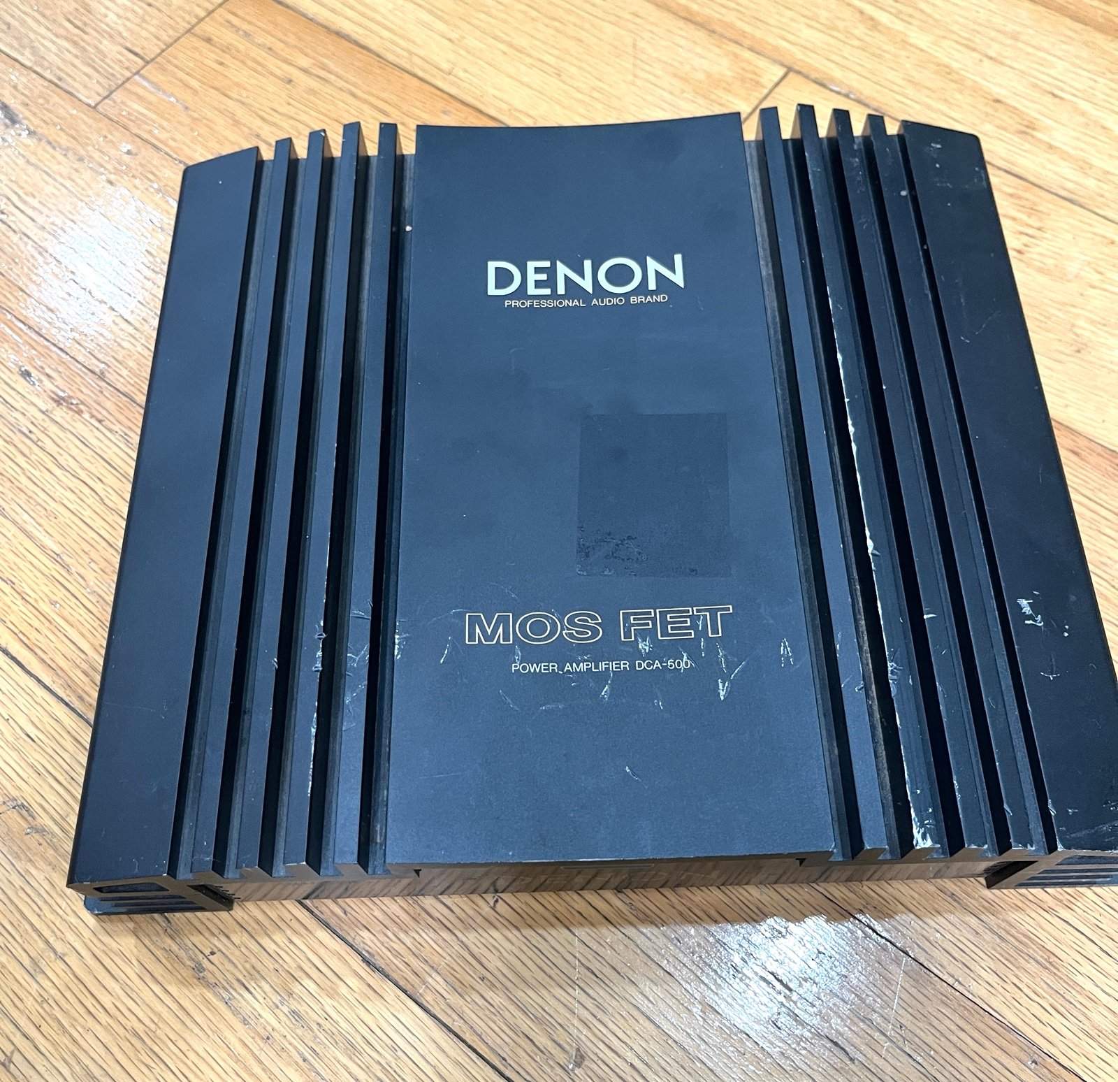 DENON MOS FET AMP MODEL DCA500 - 2 CHANNEL AMPLIFIER - - AS-IS