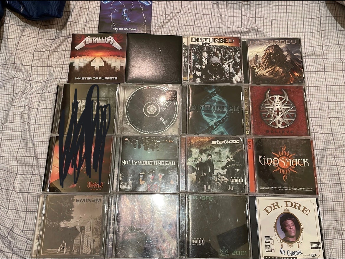 ROCK/METAL/RAP CD COLLECTION (READ DESCRIPTION)