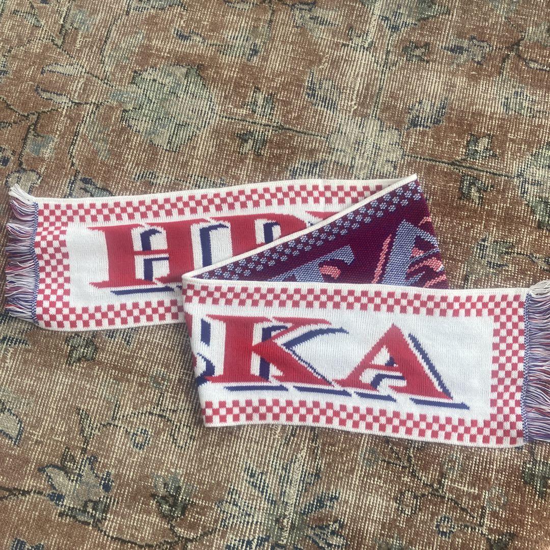 CROATIA Checkered Pattern Scarf