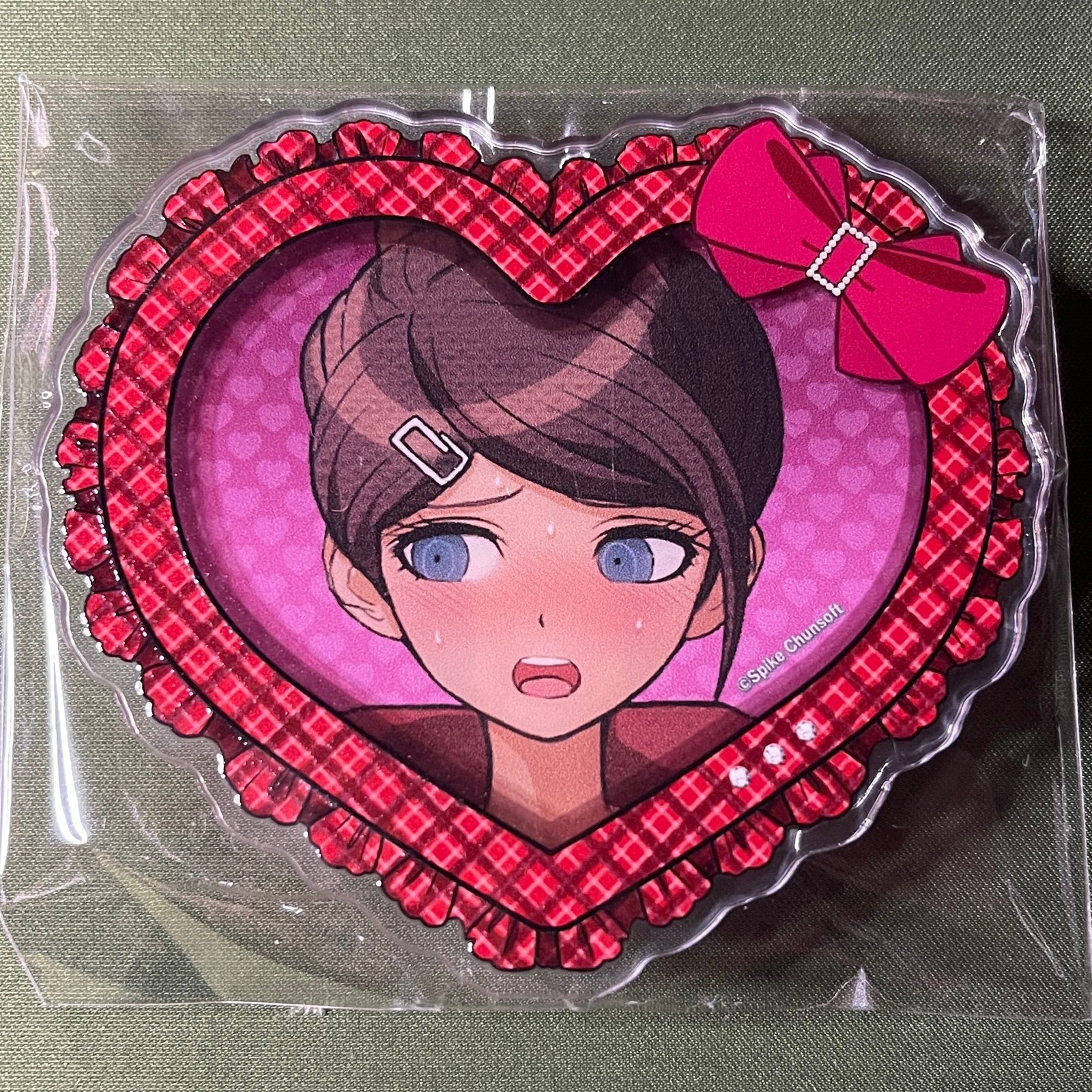 Danganronpa | Aoi Asahina | Heart Shaped Acrylic Pin