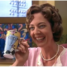 Mystery Cat 1990s Vintage Mug As Seen On 10 Things I Hate About You