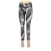 LULULEMON ATHLETICA Static Mist White Black Wunder Under Crop III Leggings- US 4