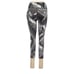 LULULEMON ATHLETICA Static Mist White Black Wunder Under Crop III Leggings- US 4