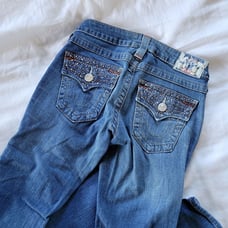 TRUE RELIGION HI-RISE BOOT JEANS