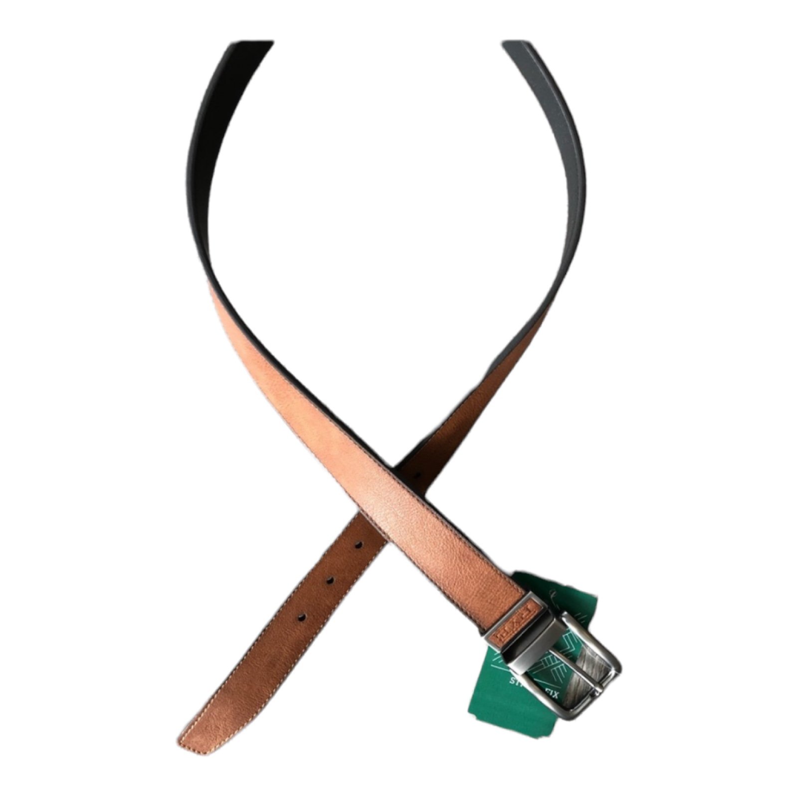 Hawker Rye Harrison Reversible Pebble Grain leather: Belt Brown - 36