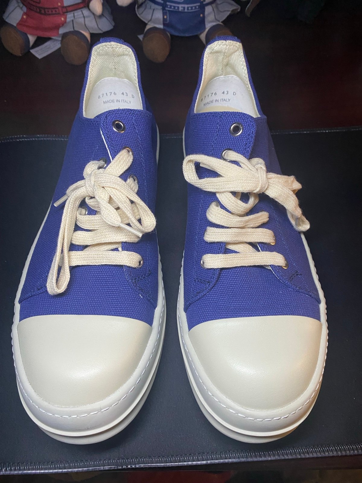 Ramones blue canvas